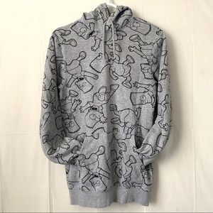 The Simpson’s Boys Hoodie Gray Size XS H&M